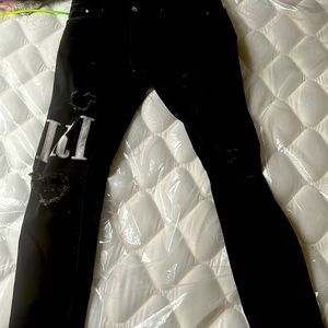 Black Amiri Jeans